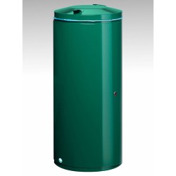 Poubelle d'éxtérieur acier Into The Green 80L