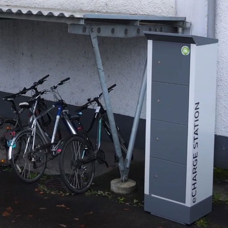 borne de recharge vélo électrique