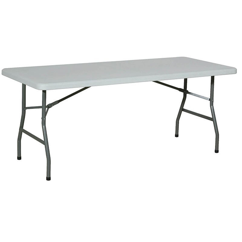 Table de collectivité en plastique