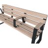 Banc pour jardin médicalisé