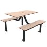 Table rectangulaire Moka 4 ou 8 places