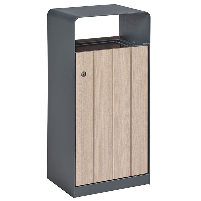 Poubelle 60L Urbeo rectangulaire